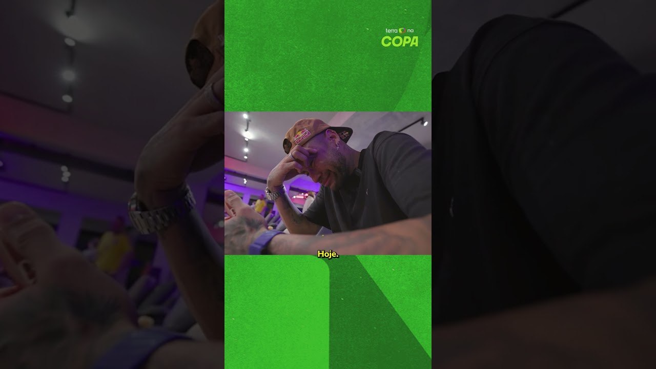 'Consegui, papai': veja a ligação emocionada de Neymar para o pai após ser convocado #shorts