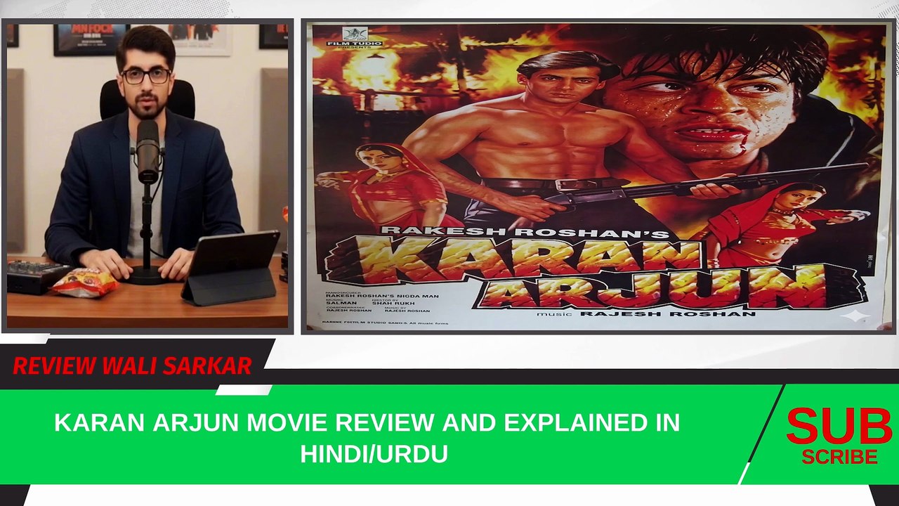 Karan Arjun 1995 Movie Review | Shah Rukh Khan Salman Khan Karan Arjun | Karan Arjun Box Office Collection