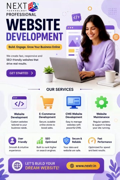 Advanced Web Design Services for Professional Online Presence | Nextr
