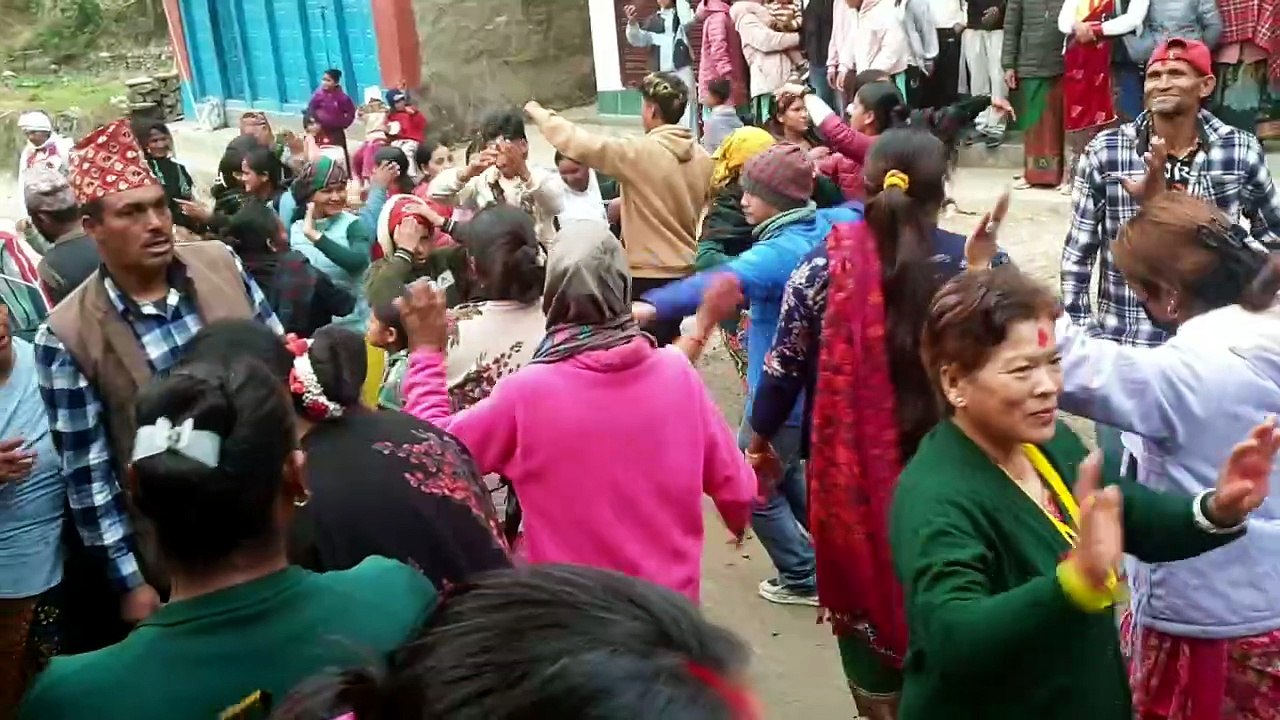 Dance in Naumati Baja | Traditional Cultural Nepalese Music and Dance |