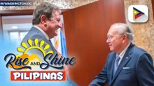 PH AMB. Romualdez, nakipagpulong kay incoming U.S. ambassador to the PH Lee Lipton bago ang tour of duty sa bansa