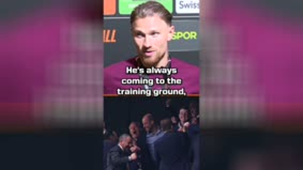 Prince William celebrates Europa League success...