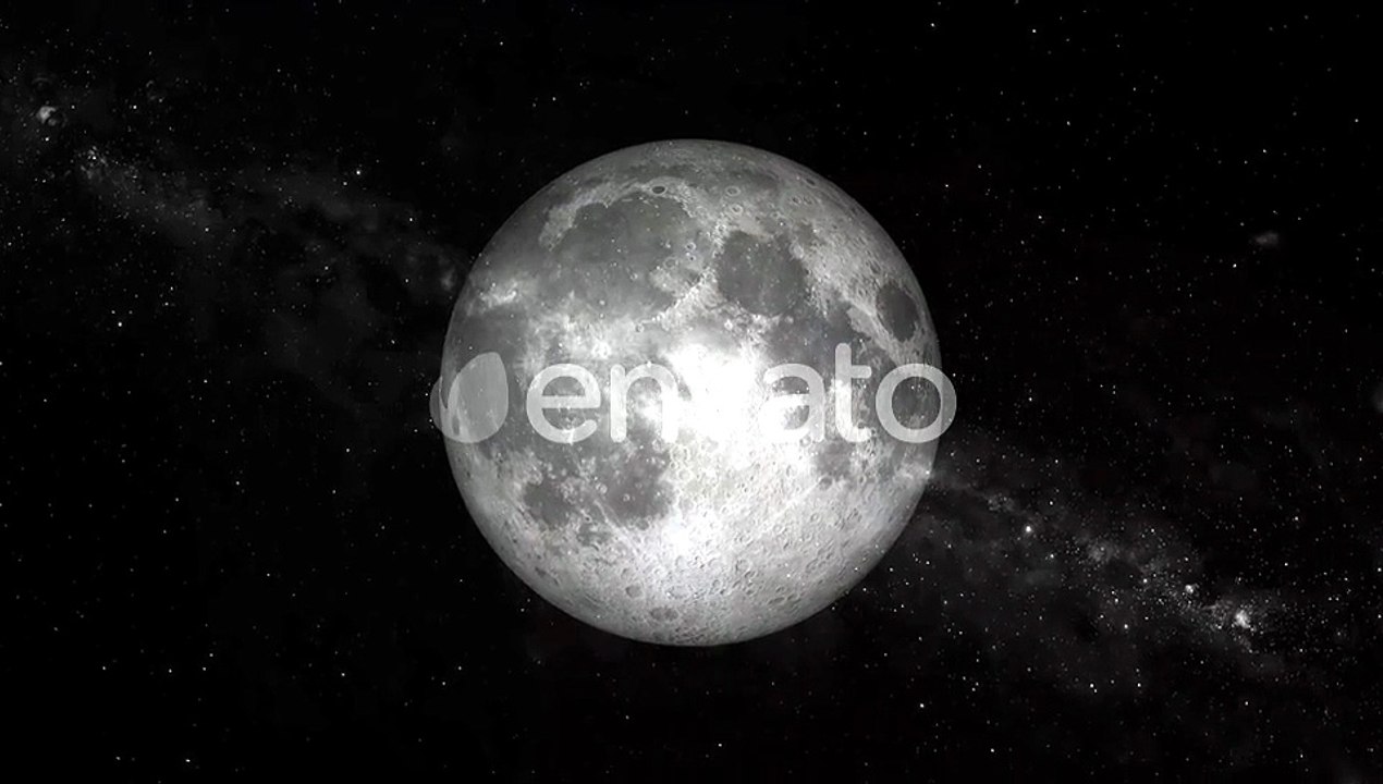 Realistic moon surface view from spaceship animation background. mz_670
