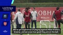 The best off the ball - Luis Enrique full of praise for Arsenal