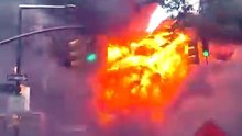 Explotó un vehículo cerca del Toro de Wall Street: alarma en Nueva York