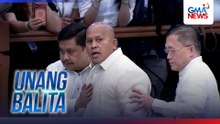 Rep. De Lima - Sen. Padilla, maaaring makasuhan ng obstruction of justice at harboring a fugitive kaugnay sa pag-alis ni Sen. Dela Rosa | Unang Balita