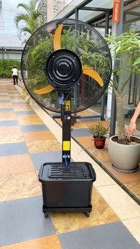 Mingletec 26 30 inch BLDC industrial mist fan #mingletec #bldc #industrialfan #mistfan #outdoor
