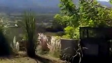 Florencia Peña mostró cómo es la vista de su casa en Salta en redes sociales