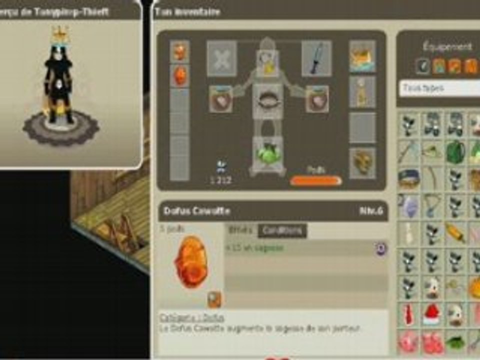 [Dofus] Tonypimp-Thieft Opus 3 Sram Terre 9X Sumens