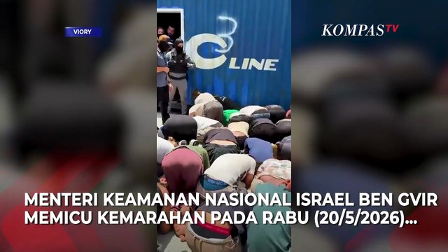Viral! Video Aktivis Global Sumud Flotilla Dipaksa Sujud dan Tangan Terikat oleh Israel