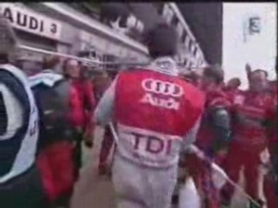 Arrive 24h du mans 2008  part 2 victoire de la audi r10 TDI