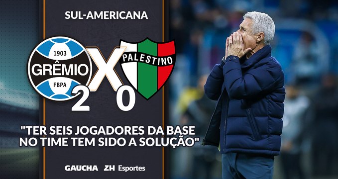 Luís Castro fala após vitória sobre o Palestino