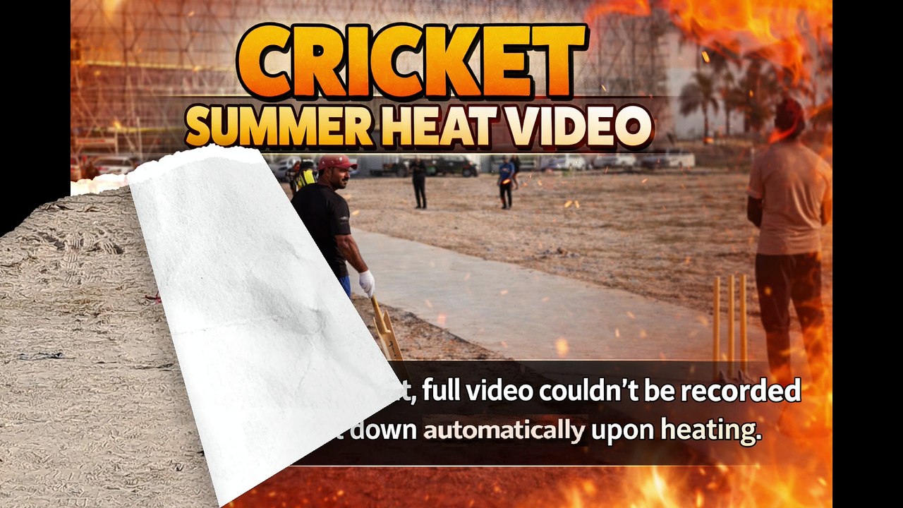 Jidhafs Challengers vs Shaheen CC | Match Halted Due to Camera Heatup