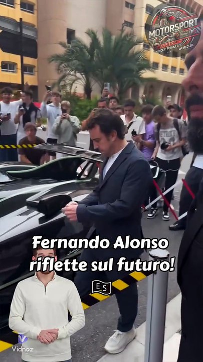 Alonso svela il suo futuro: "Decido in estate!" 🏎️🤔 #alonso #f1