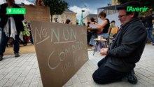 Le marché d’Arlon transformé en salle de cours le temps d’une journée
