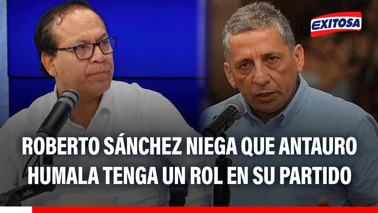 Roberto Sánchez niega que Antauro Humala tenga rol en Juntos por el Perú