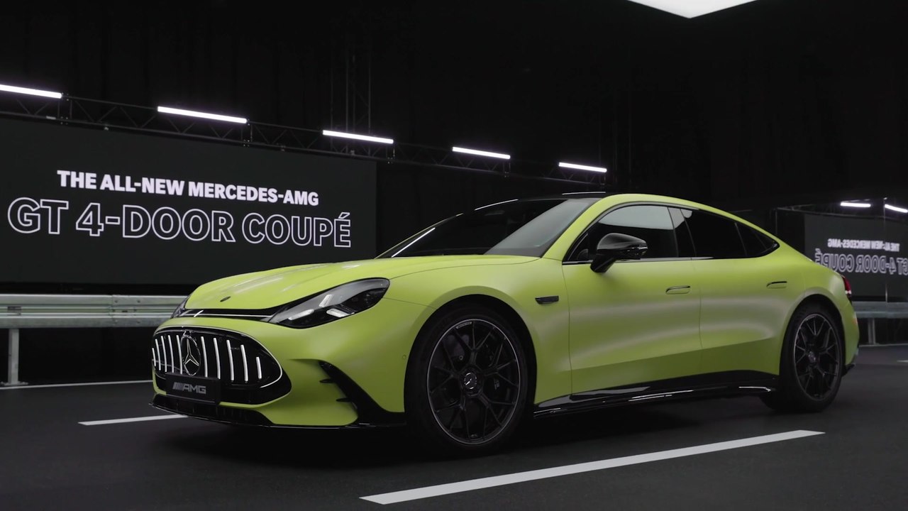 Das neue Mercedes-AMG GT 4-Türer Coupé - Revolutionäre Performance. Maximale Intensität