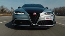 Alfa Romeo Giulia Quadrifoglio Luna Rossa erobert die Rennstrecke von Balocco