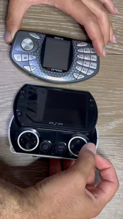 Nokia N-GAGE Vs PSP GO Boot Up Speed Test! #psp #nokia #short #shorts