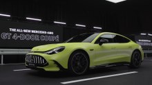 Mercedes-AMG GT 63 4-Door Coupé Design Preview in Sunny lime magno