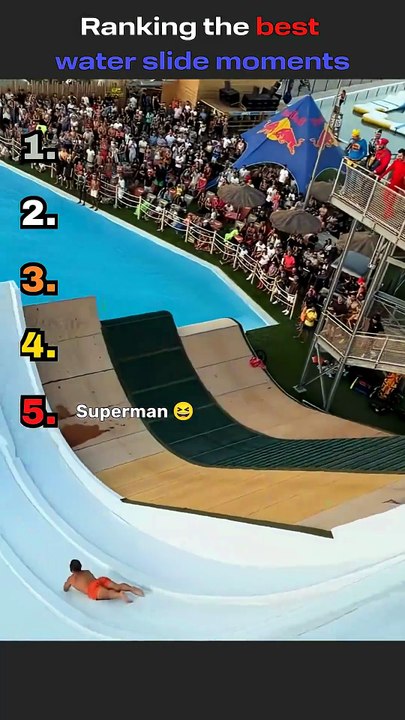 Water Slide moment