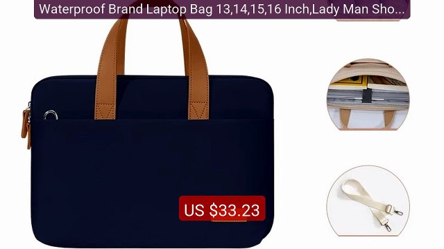 Waterproof Brand Laptop Bag 13,14,15,16 Inch,Lady Man Shoulder... Best Buy 2026 | Great Quality!