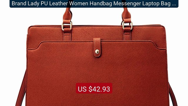 Brand Lady PU Leather Women Handbag Messenger Laptop Bag 15.6,... Hot Deal 2026 | Limited Offer!