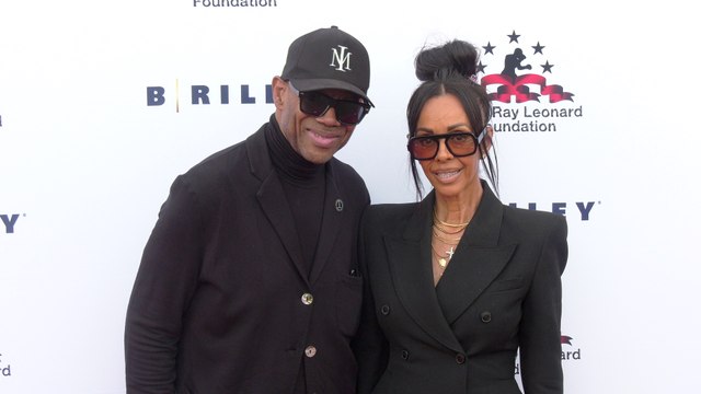 Jimmy Jam and Lisa Padilla attend the Sugar Ray Leonard Foundation's 15th Annual Big Fighters, Big Cause Charity Boxing Night