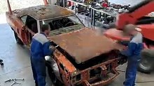 Satisfying 1970 Plymouth Superbird Restoration ASMR 🌌✨ Wait for the nebula color reveal!