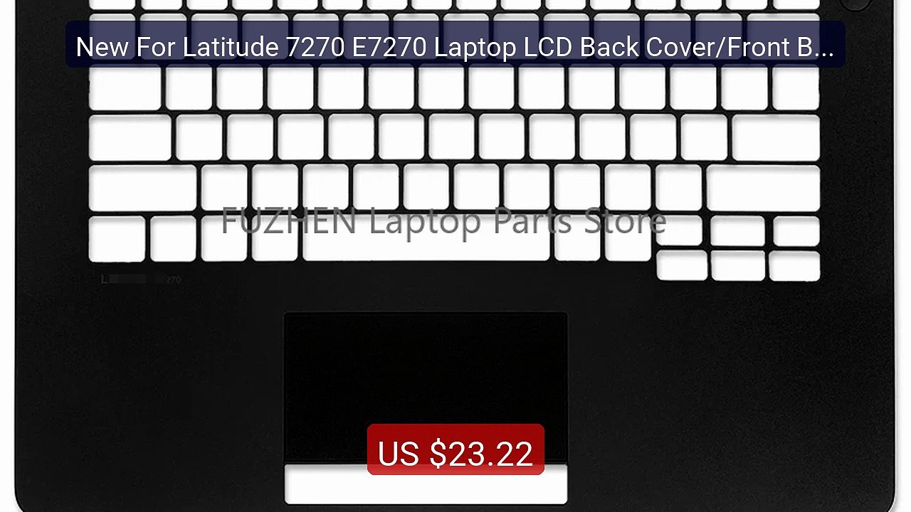 New For Latitude 7270 E7270 Laptop LCD Back Cov...