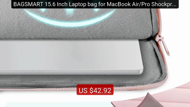 BAGSMART 15.6 Inch Laptop bag for MacBook Air/Pro Shockproof W... Best Buy 2026 | Great Quality!