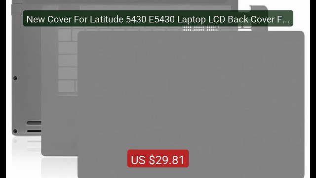 New Cover For Latitude 5430 E5430 Laptop LCD Back Cover Front Bezel... Top Rated 2026 | Buy Now!
