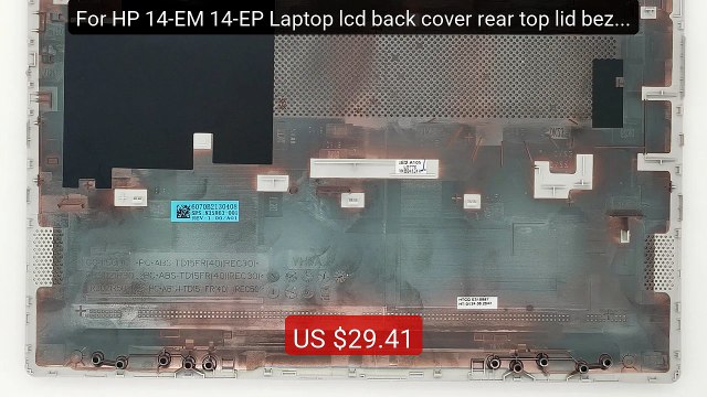 For HP 14-EM 14-EP Laptop lcd back cover rear top lid bezel bo... Hot Deal 2026 | Limited Offer!