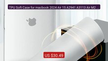 TPU Soft Case for macbook 2024 Air 15 A2941 A3113 Air M2 A268... -- Amazing Value 2026 | Must Have!