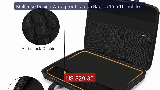 Multi-use Design Waterproof Laptop Bag 15 15.6 16 inch for Mac... Hot Deal 2026 | Limited Offer!