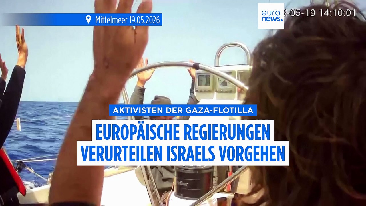 Geschlagen und gefesselt: Empörung in Europa über Israels Minister wegen Video von Gaza-Aktivisten