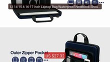 13 14 15.6 16 17 inch Laptop Bag Waterproof Notebook Shoulder Handb... -- Top Rated 2026 | Buy Now!