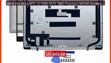 NEW For DELL XPS 15 9580 9570 7590 Precision M5540 Notebook Sc... -- Hot Deal 2026 | Limited Offer!