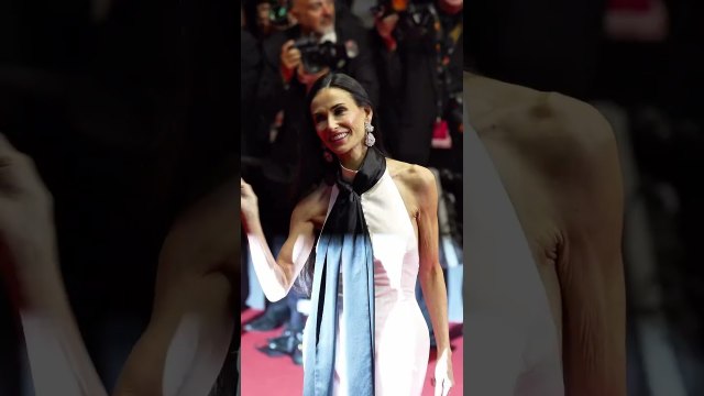 ✨ Demi Moore sur le tapis rouge du Festival de Cannes pour la montée des marches du film The Man I