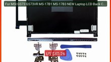 For MSI GS73 GS73VR MS-17B1 MS-17B3 NEW Laptop LCD Back Cov... -- Top Pick 2026 | Unbeatable Price!