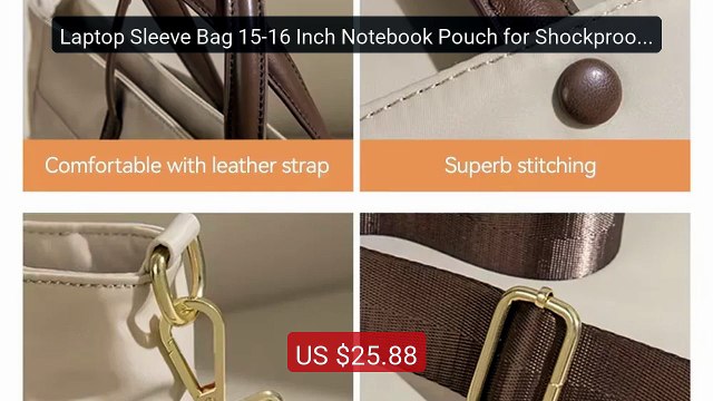 Laptop Sleeve Bag 15-16 Inch Notebook Pouch for Shockproof Compute... Best Deal 2026 | Shop Now!