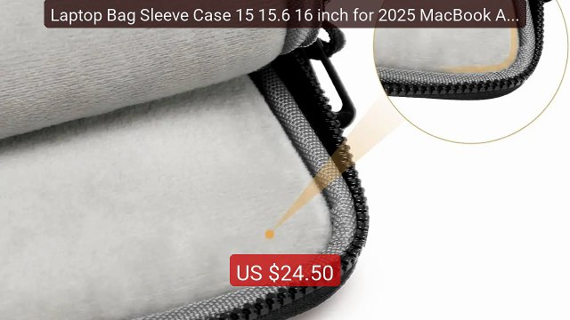 Laptop Bag Sleeve Case 15 15.6 16 inch for 2025 MacBook Air Pro M1 ... Top Rated 2026 | Buy Now!