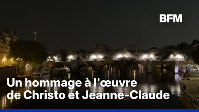 Les images de l'élévation de la Caverne du Pont Neuf imaginée par l'artiste JR