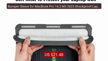 Bumper Sleeve for MacBook Pro 14.2 M3 2023 Shockproof Laptop ... -- Amazing Value 2026 | Must Have!
