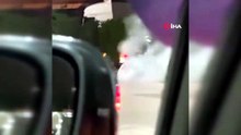 Bursa\'da akaryakıt istasyonunda korku dolu anlar!