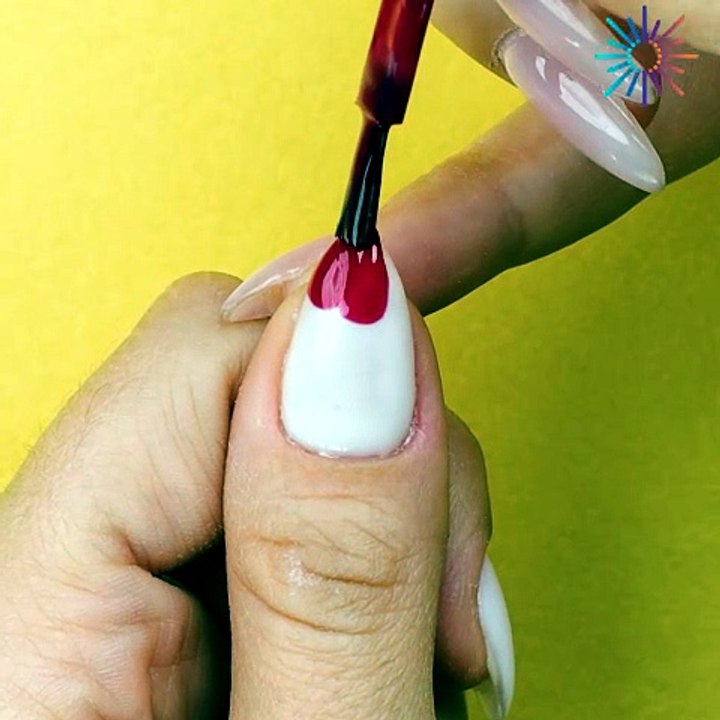 Get artsy with cute nail drips 🎨💅