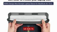 WiWU Design New Bumper Laptop Sleeve for MacBook Air 15.3 13.6... -- Best Buy 2026 | Great Quality!