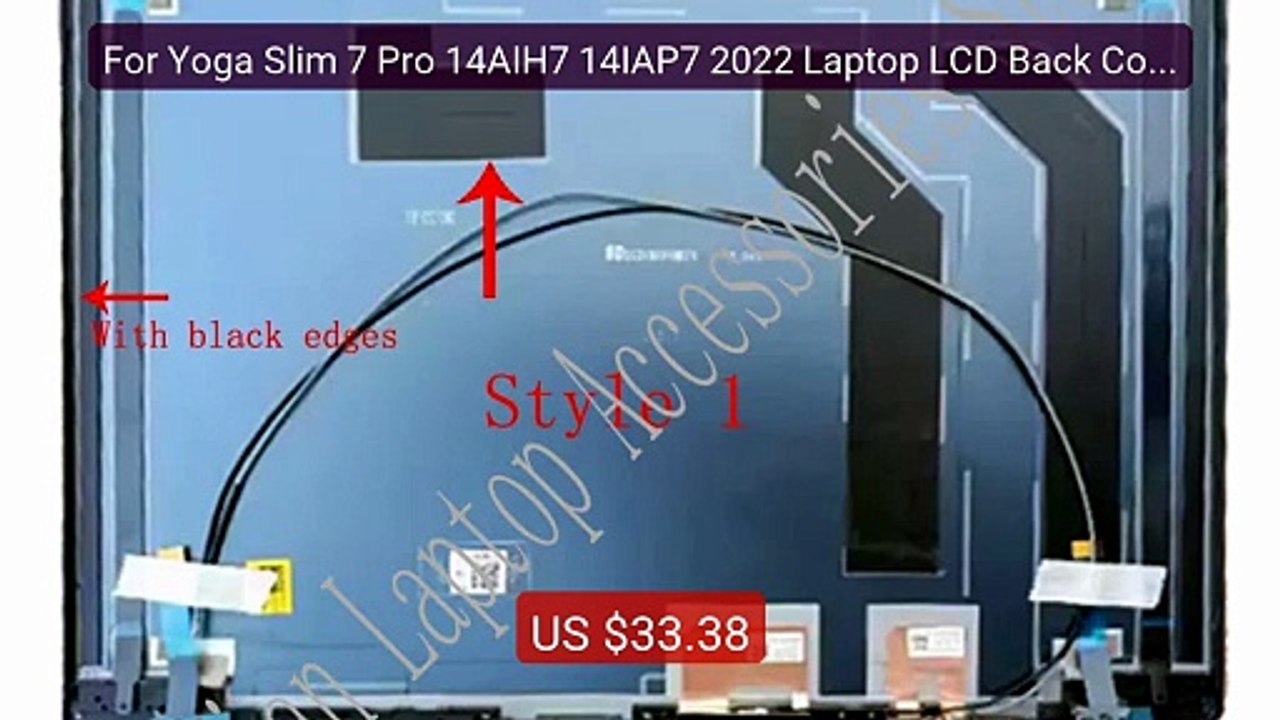 For Yoga Slim 7 Pro 14AIH7 14IAP7 2022 Laptop LCD Back Cover/... -- Amazing Value 2026 | Must Have!