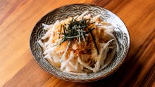 Izakaya Style Daikon Salad With Crunch