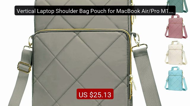 Vertical Laptop Shoulder Bag Pouch for MacBook Air/Pro M1 M2 M3 M4 ... Top Rated 2026 | Buy Now!